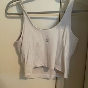 lululemon white Align Tank Top size 8